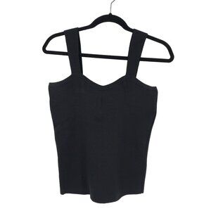 G. Label by Goop Bernadette Sweetheart Bustier Sweater Tank Top Quiet Luxury